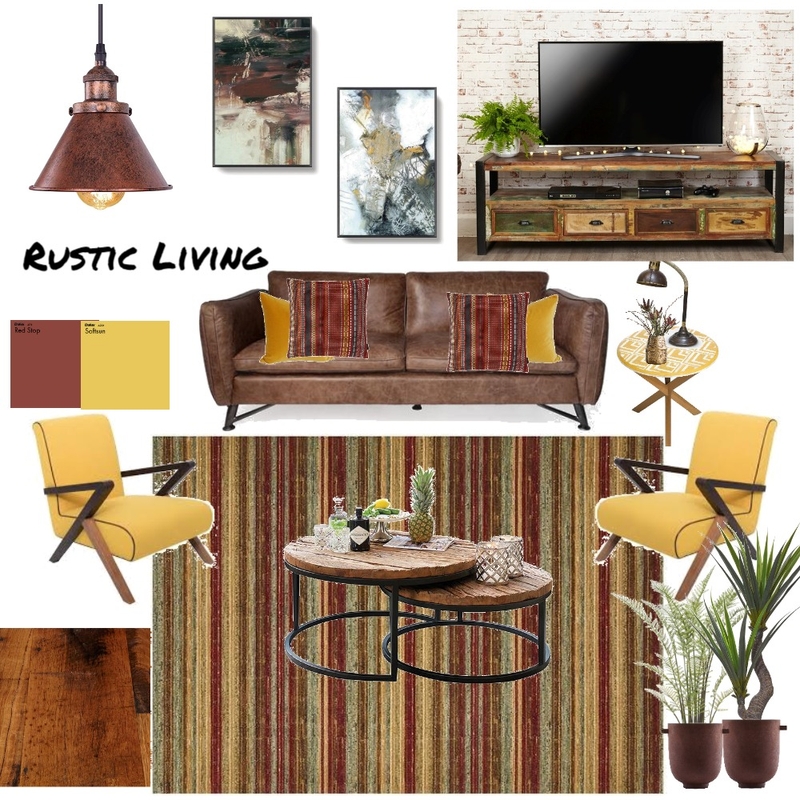 Rustic living Mood Board by Complete Harmony Interiors on Style Sourcebook