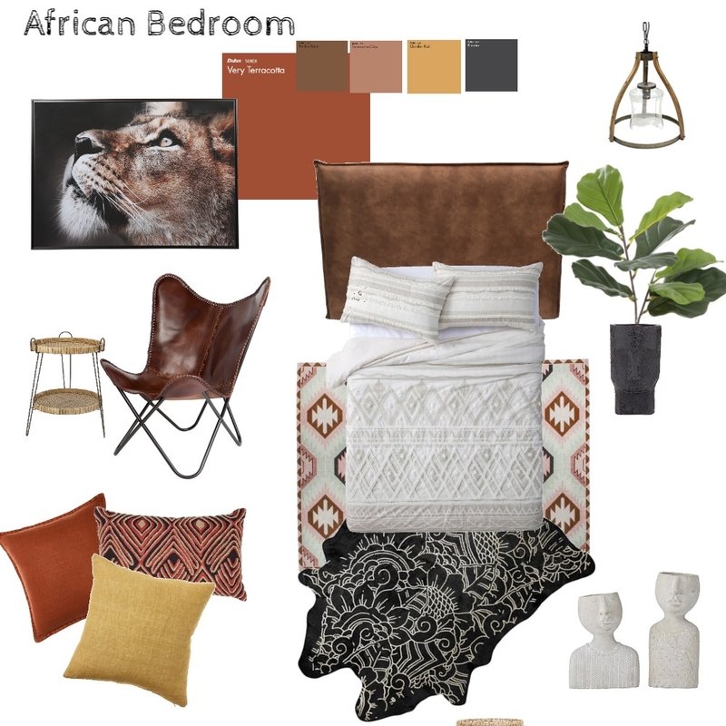 African 1 Mood Board by olgaluciagil on Style Sourcebook