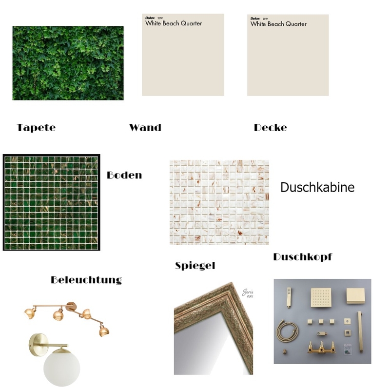 Aufgabe 7 Badezimmer Mood Board by Anne on Style Sourcebook