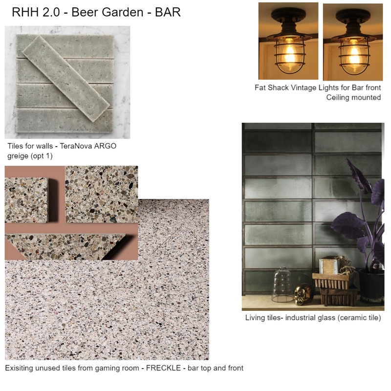 RHH Beer Garden BAR Mood Board by Design Miss M on Style Sourcebook