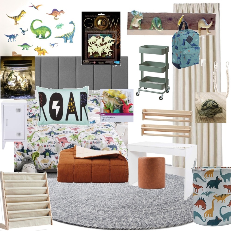 Pekina jungle Dino Mood Board by Oleander & Finch Interiors on Style Sourcebook