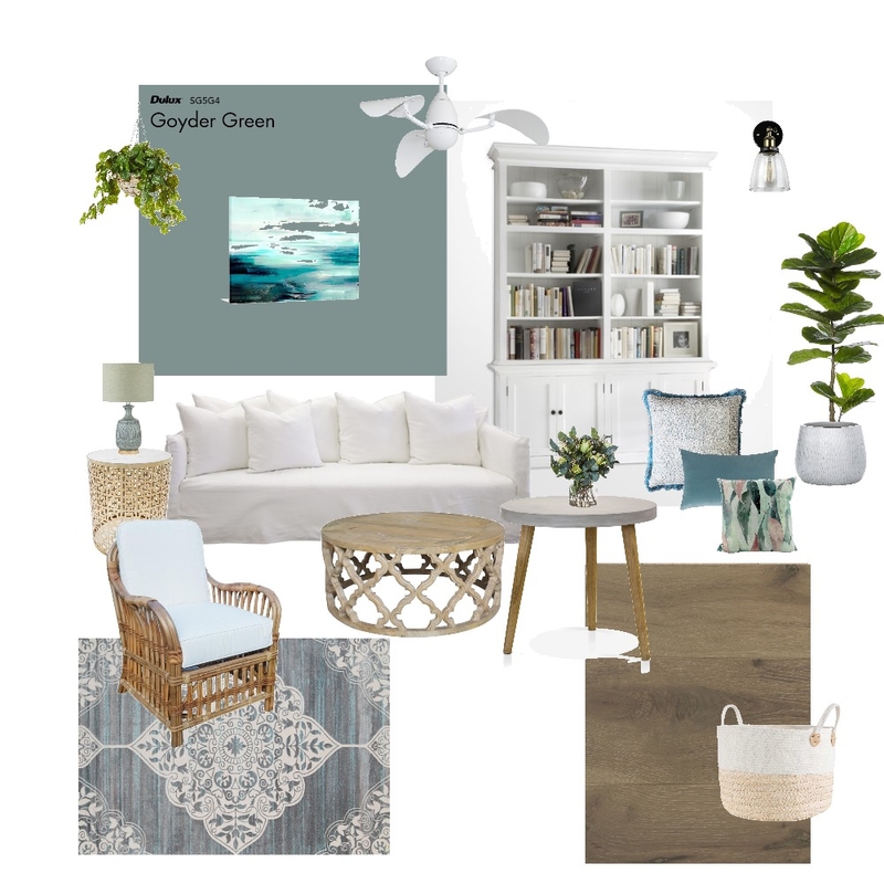 Coastal Hamptons Lounge Mood Board by rowena.donnelly on Style Sourcebook