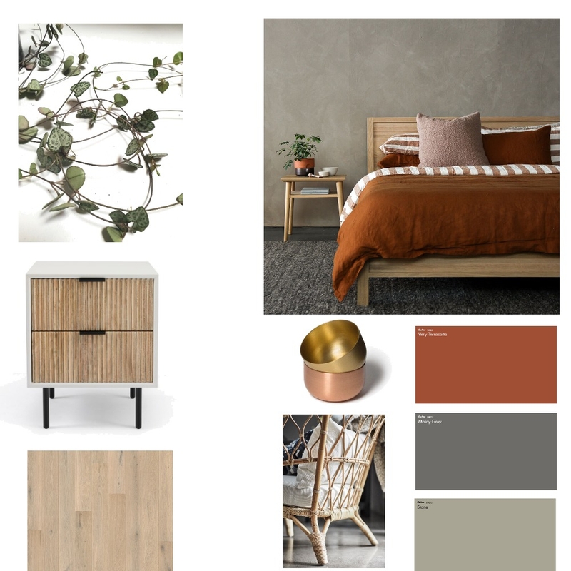 bedroom style board Mood Board by becfarr on Style Sourcebook