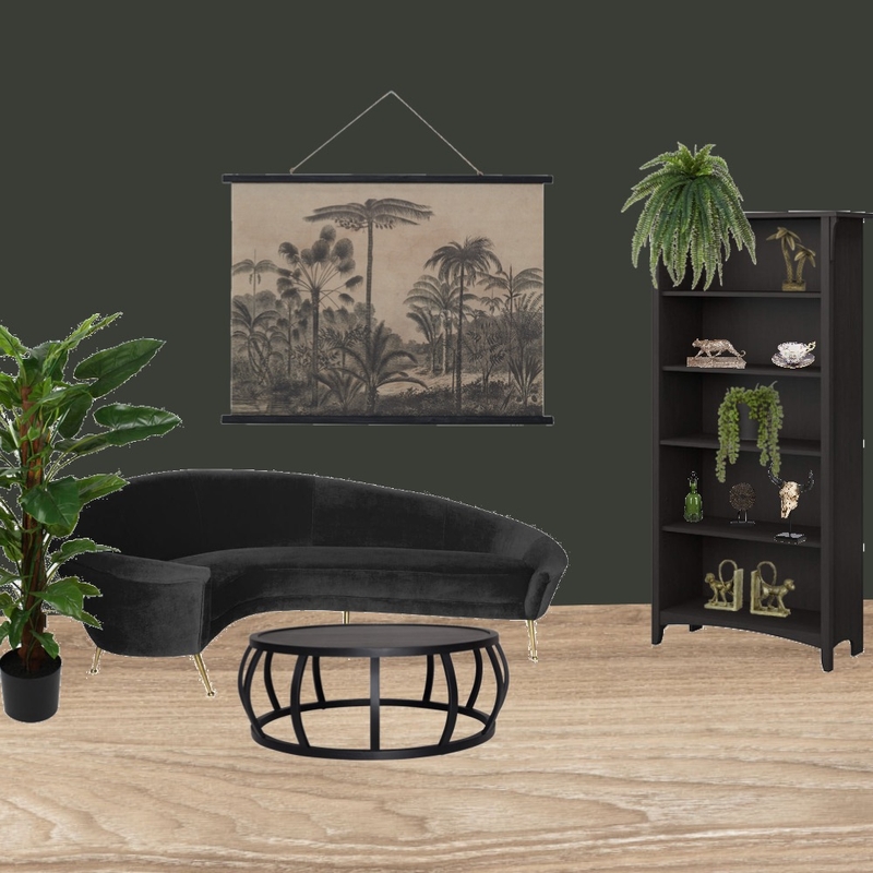 Blacks and Plants 3 Mood Board by EstherMay on Style Sourcebook