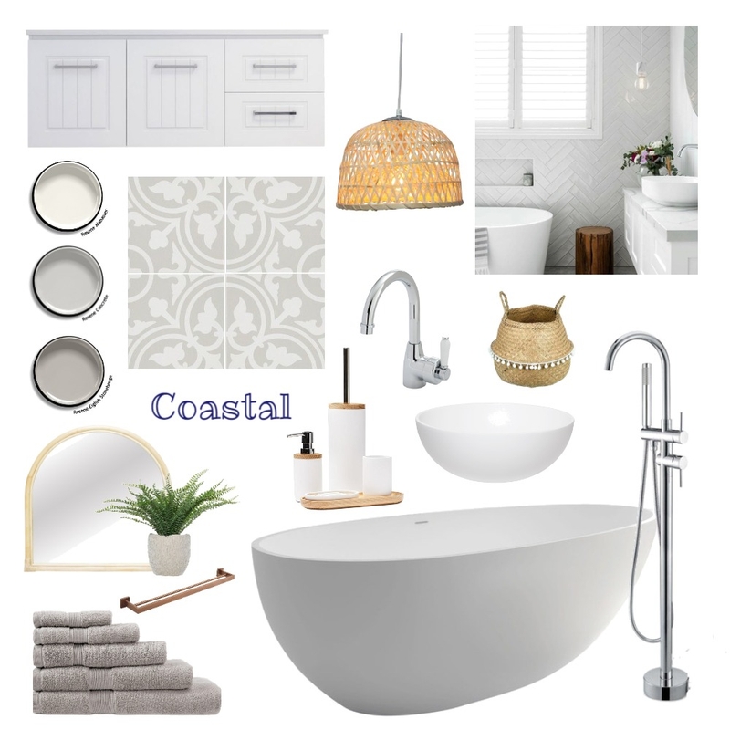 Hampton Coastal Mood Board by Marina Yates on Style Sourcebook