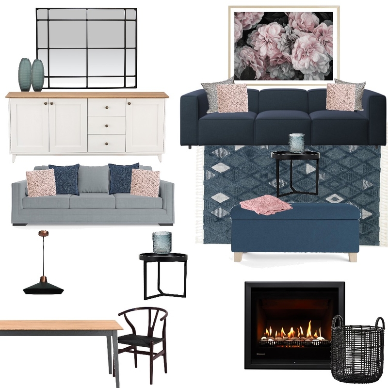 Houze blue lounge Mood Board by Liske on Style Sourcebook