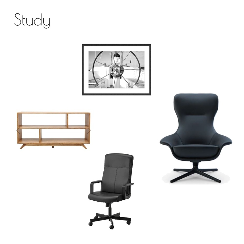 STUDY Mood Board by MyPad Interior Styling on Style Sourcebook