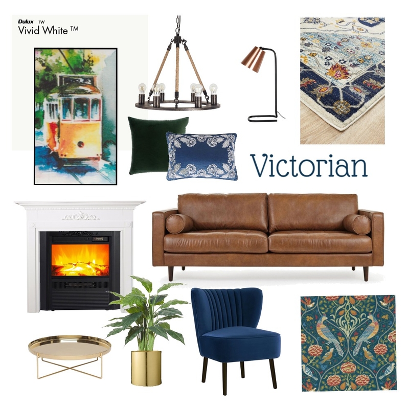 Modern Victorian Mood Board by Marina Yates on Style Sourcebook