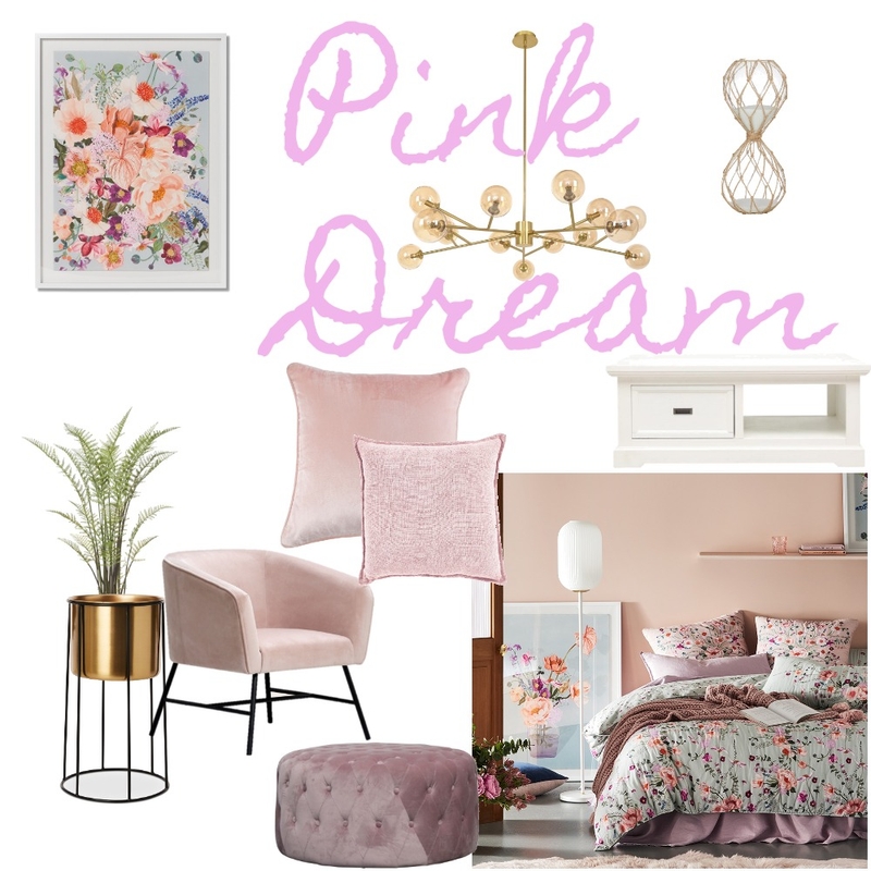 Pink Dream Mood Board by LucyWoody on Style Sourcebook