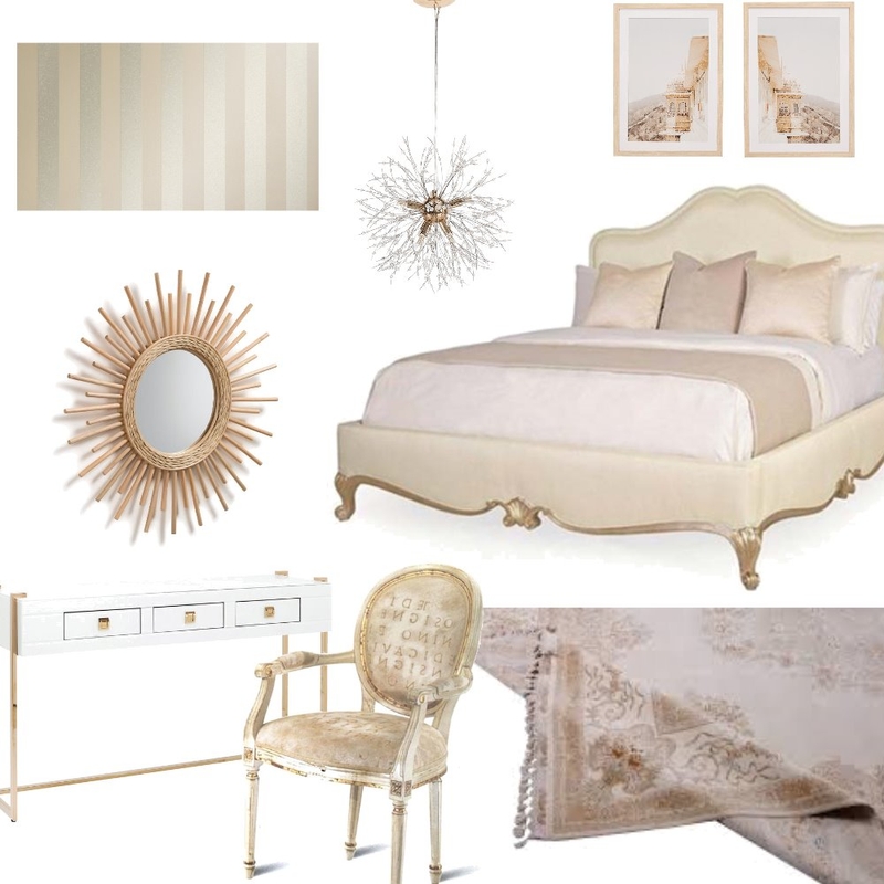 GOLD BEDROOM Mood Board by MilenaM on Style Sourcebook