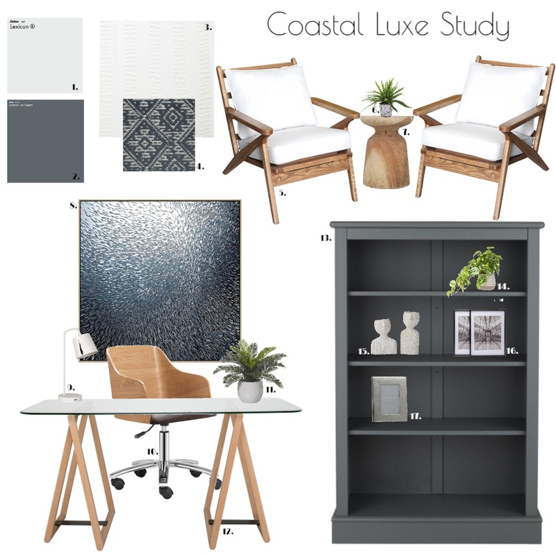 Study Mood Board by CayleighM on Style Sourcebook