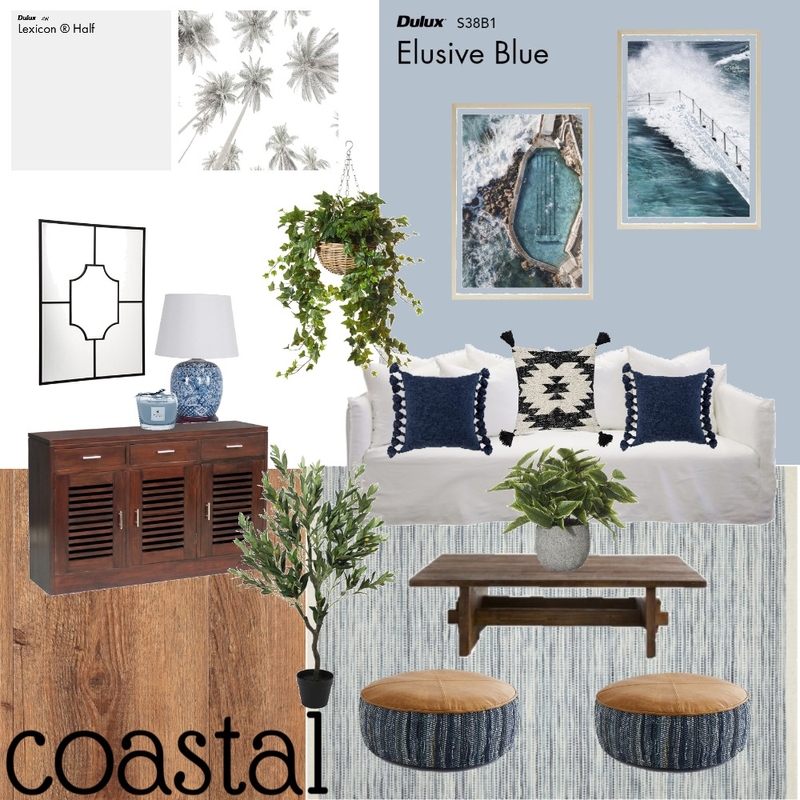 Coastal Mood Board by Dominique Teixeira on Style Sourcebook