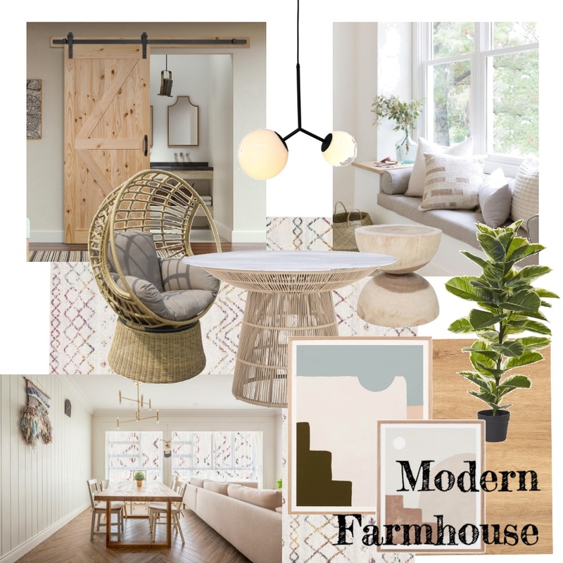 Modern Farmhouse Mood Board by JessN on Style Sourcebook