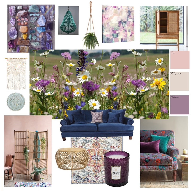 Purplebohemian Mood Board by Donnacrilly on Style Sourcebook