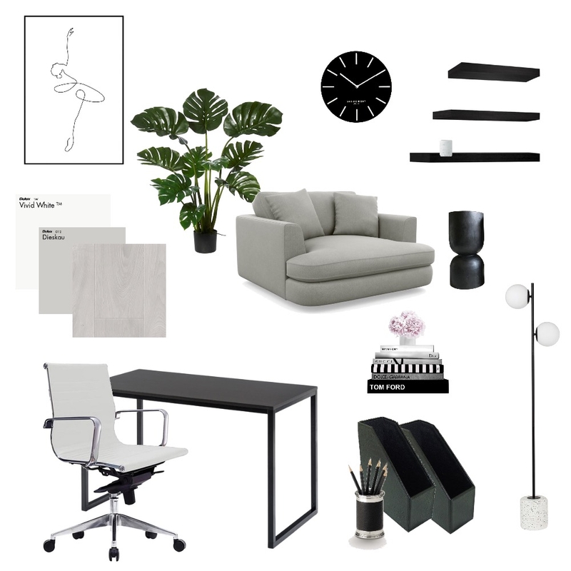 Study Mood Board by 16 Manor on Style Sourcebook