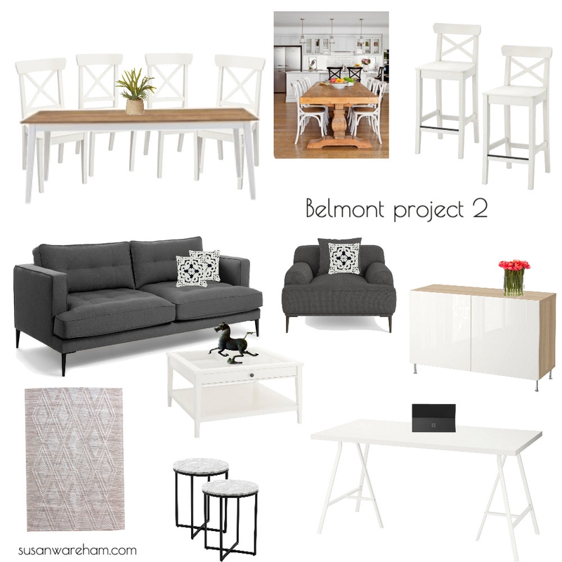 Belmont project 2 Mood Board by www.susanwareham.com on Style Sourcebook