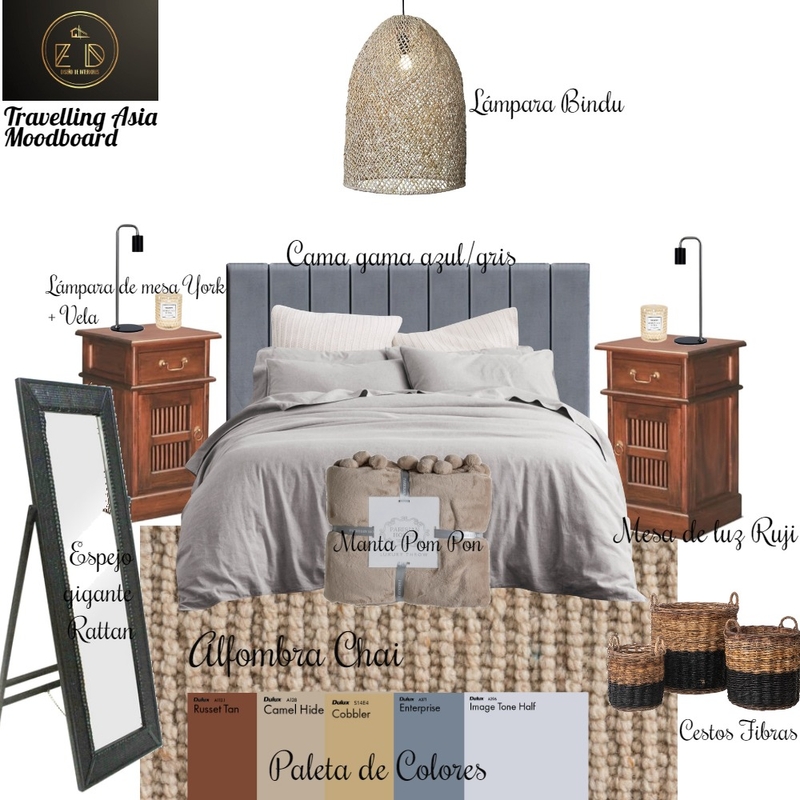 Travelling Asia Moodboard Mood Board by E D on Style Sourcebook