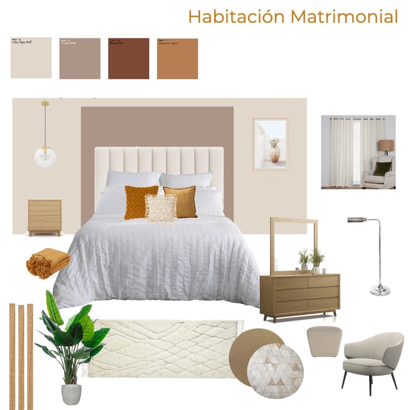 HABITACION MARU Mood Board by patriciabordon24 on Style Sourcebook