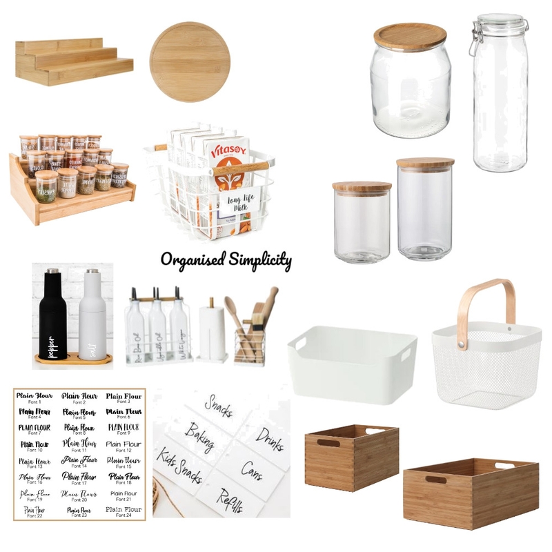 Pantry Mood Board by Organised Simplicity on Style Sourcebook