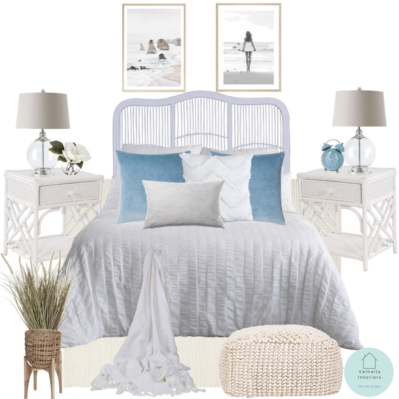 COASTAL BEDROOM Mood Board by Valhalla Interiors on Style Sourcebook