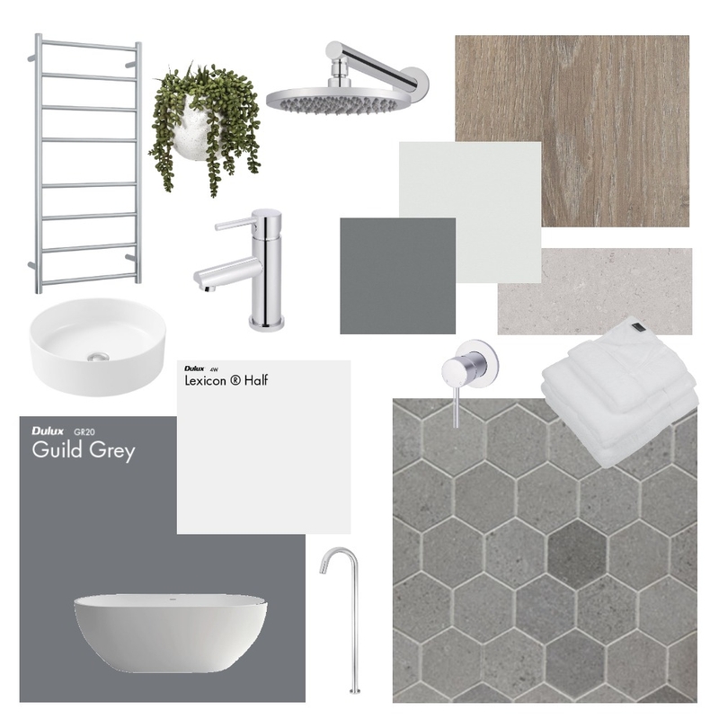 Bathroom Renovation Mood Board by Urban Aspect Build Planning & Interior Design on Style Sourcebook