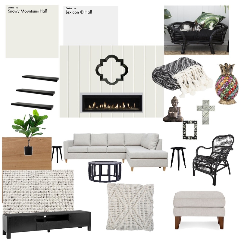 Lounge Room Mood Board by Veronica Woods on Style Sourcebook