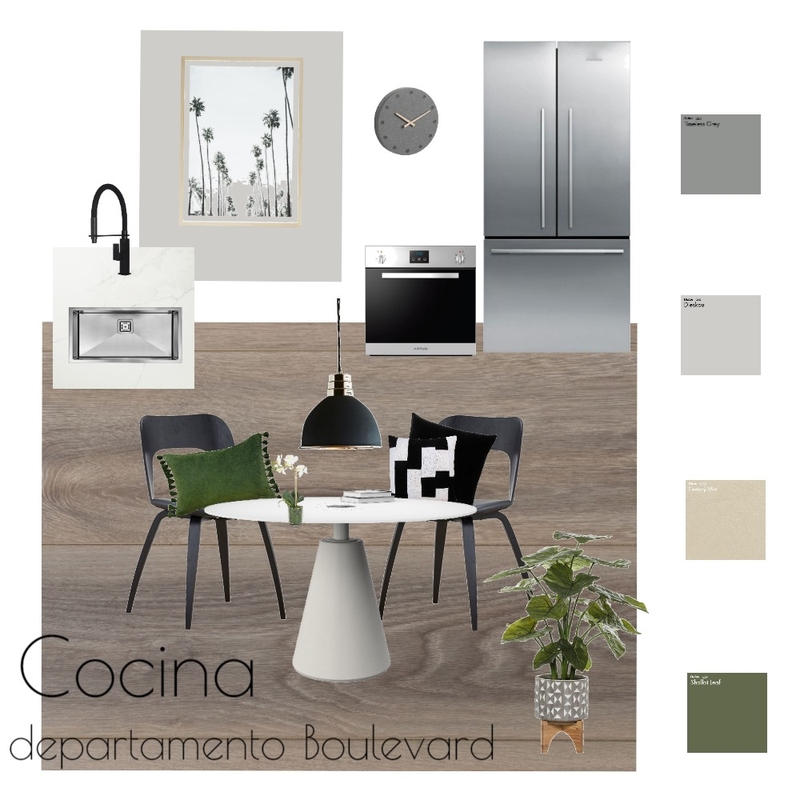 cocina Boulevard Mood Board by alezorzut on Style Sourcebook