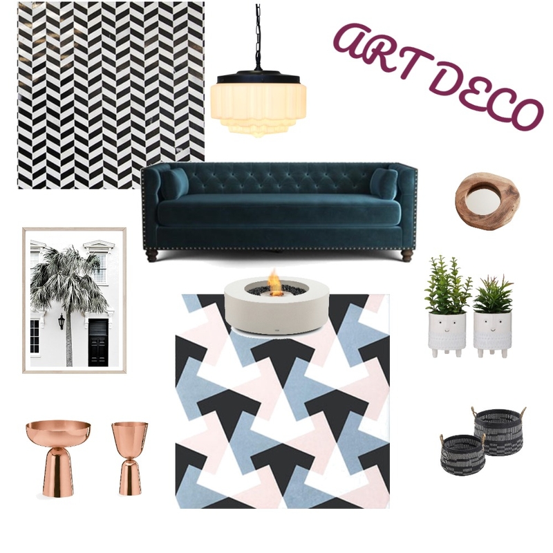 ART DECO Mood Board by Ajitha Jasti on Style Sourcebook