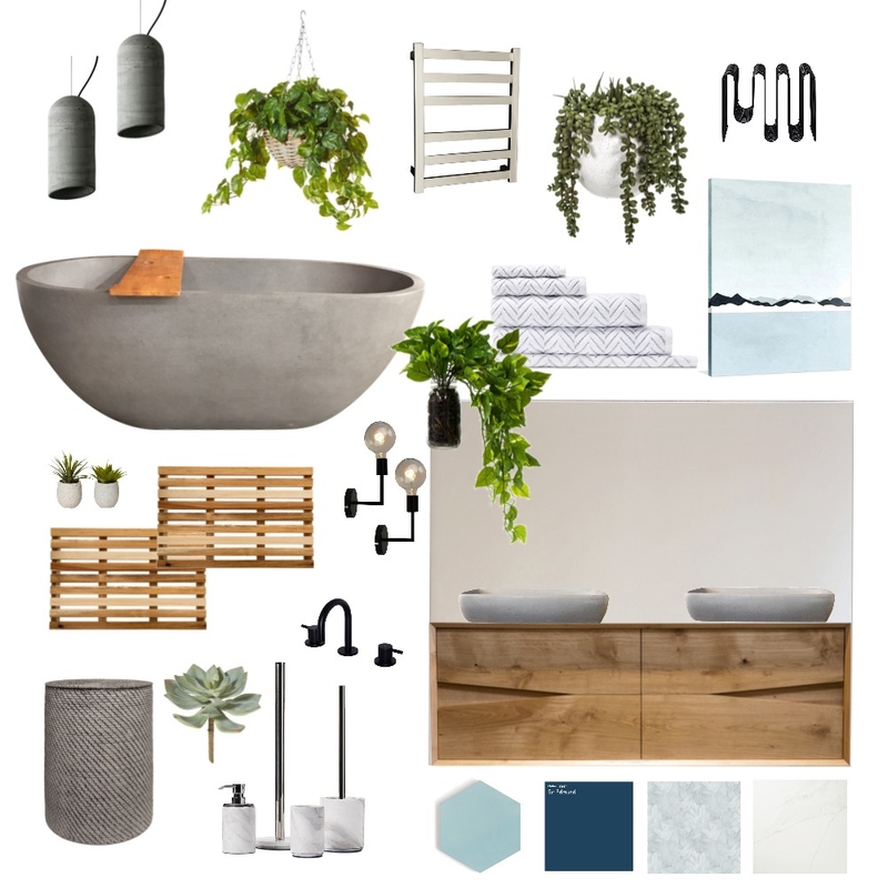 Baño Mood Board by Monika on Style Sourcebook