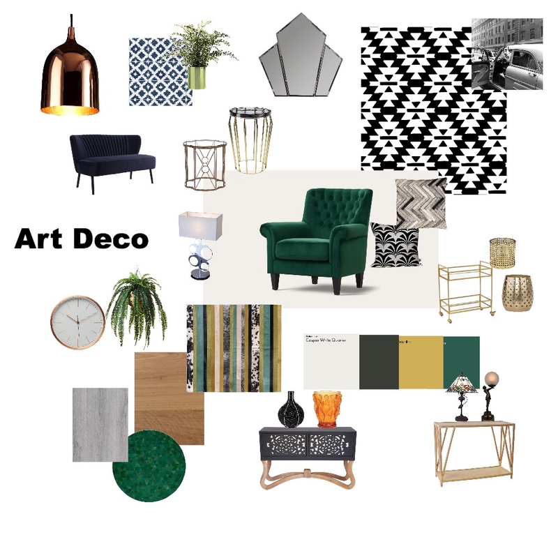 Renee 1 Art Deco Mood Board by reneerenee on Style Sourcebook