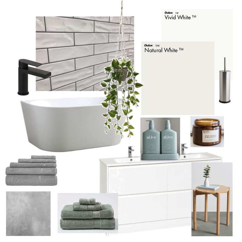 Main Bathroom Mood Board by kvanderend on Style Sourcebook