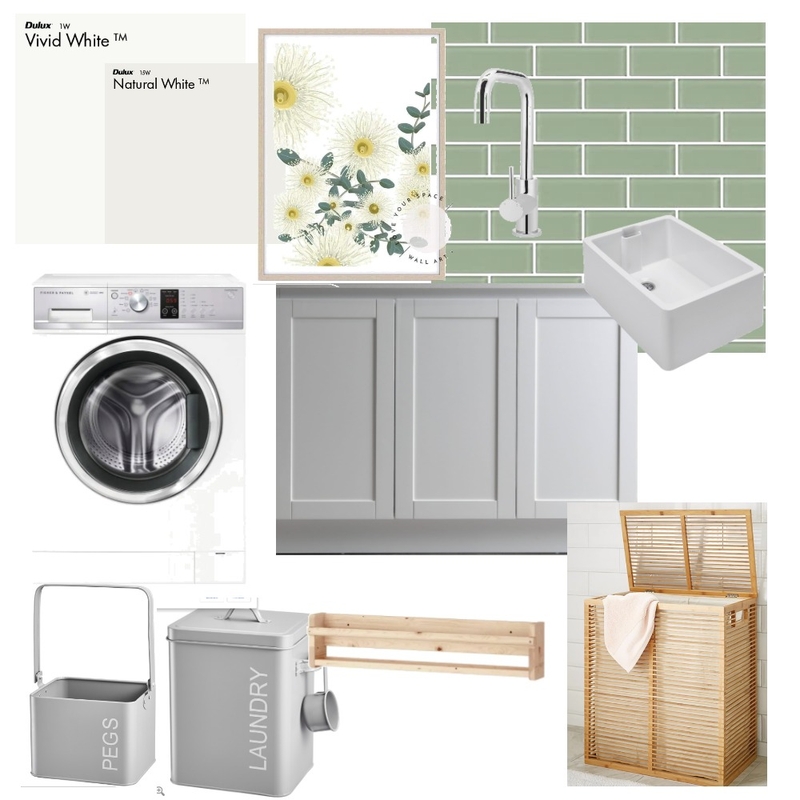 Laundry Mood Board by kvanderend on Style Sourcebook