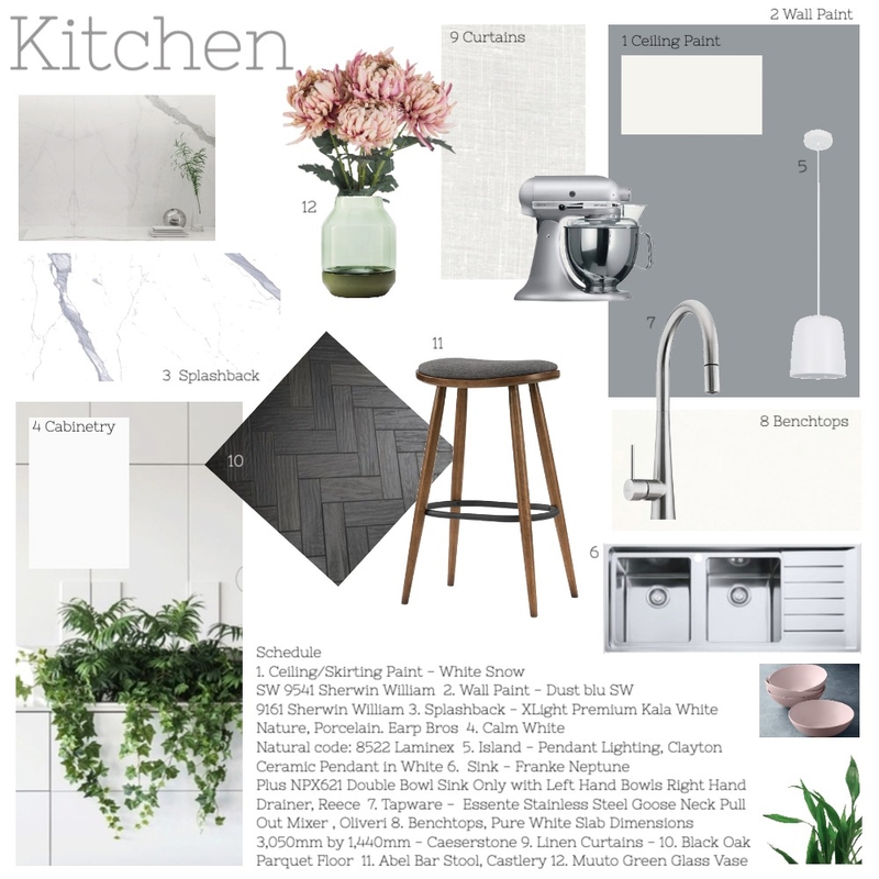 Room 3 - Kitchen, Module 9 Assignment Mood Board by Raymond Doherty on Style Sourcebook