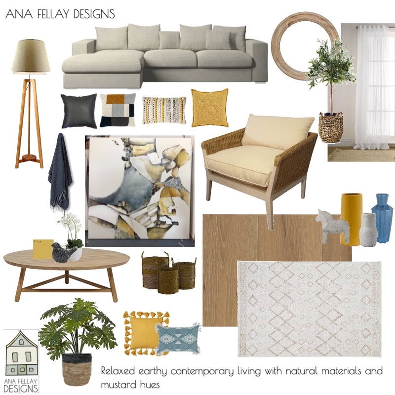 AL2 Mood Board by Ana Fellay on Style Sourcebook