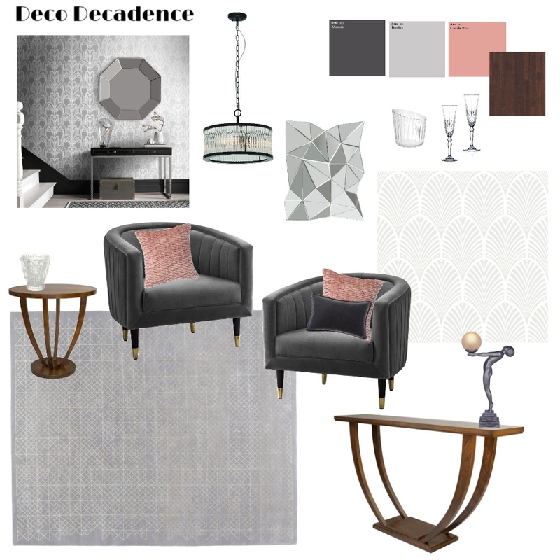 art deco mood board Mood Board by Anna Wood on Style Sourcebook