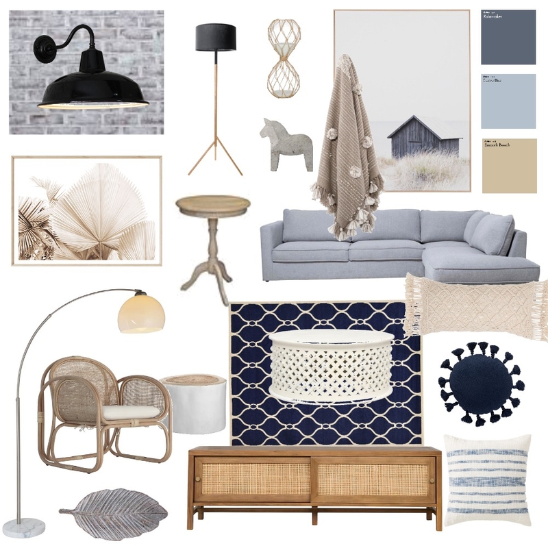 The Hardeys Hamptons Haven Mood Board by Blu Interior Design on Style Sourcebook