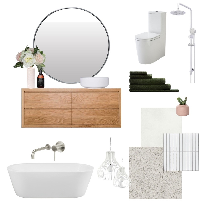 Bathroom Mood Board by ZoeGange on Style Sourcebook