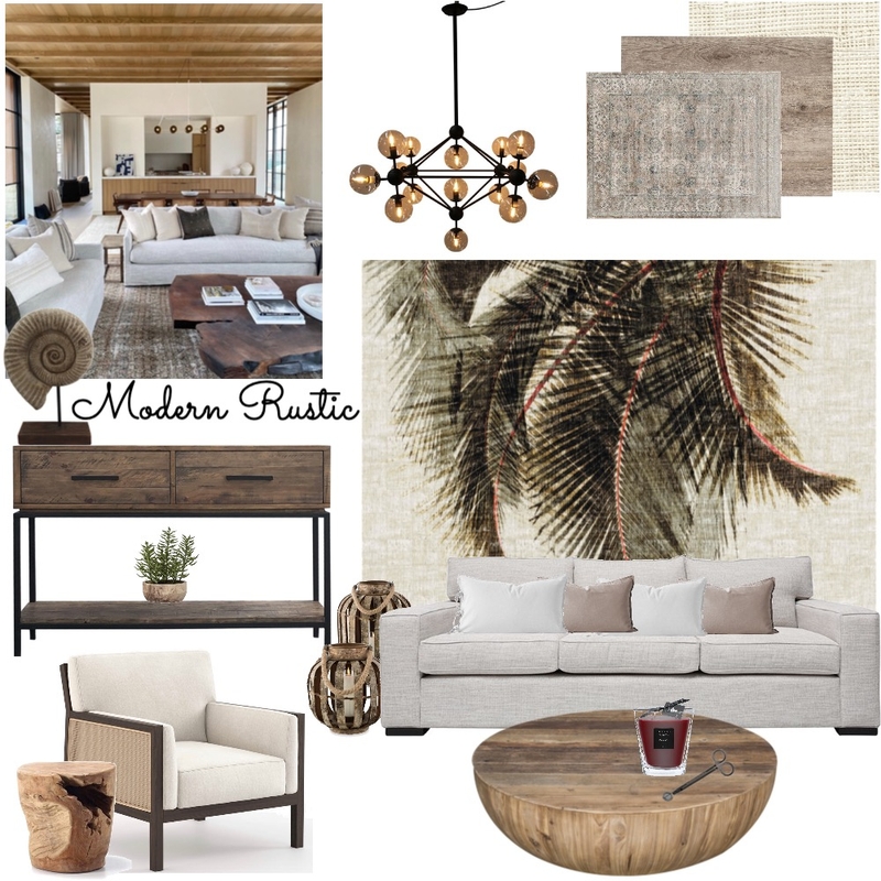 Modern Rustic Mood Board by Luena on Style Sourcebook