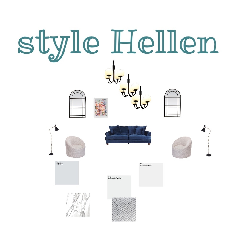 first Mood Board by Hellen Mendoza on Style Sourcebook