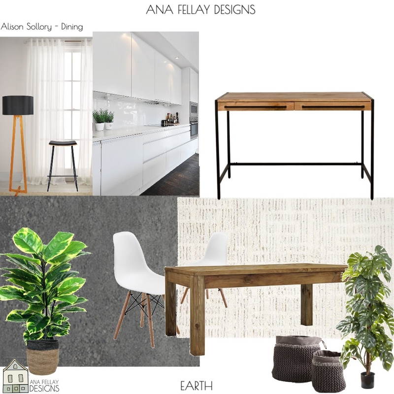 DINING ROMM earth Mood Board by Ana Fellay on Style Sourcebook