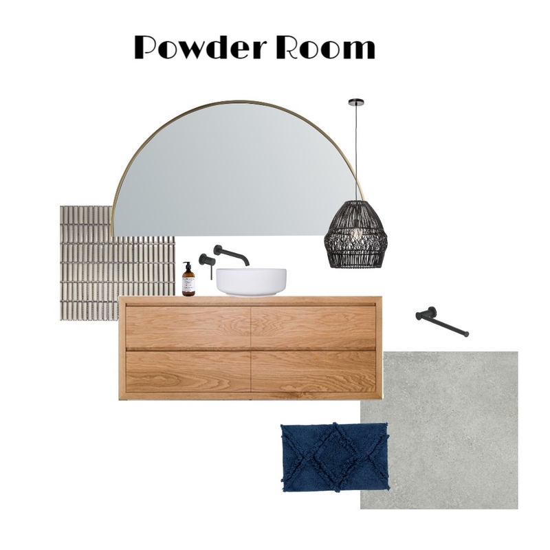 Aspera Powder Room Mood Board by Teagan Burns on Style Sourcebook