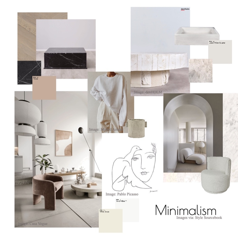 Warm Minimalism Mood Board by RhiannonSmit on Style Sourcebook