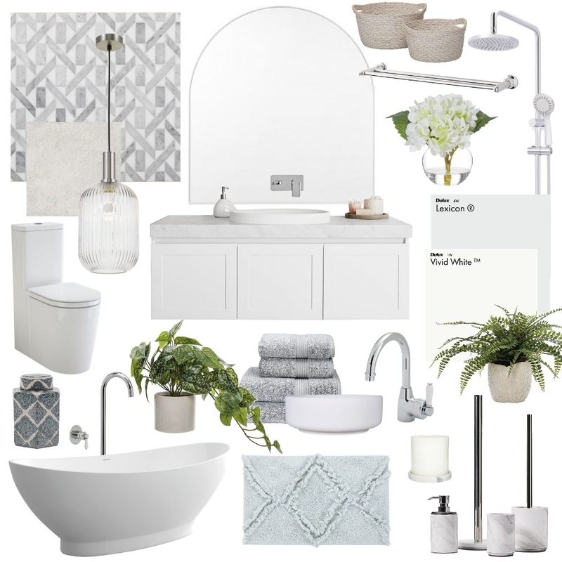 Bathroom Mood Board by MelissaT3 on Style Sourcebook