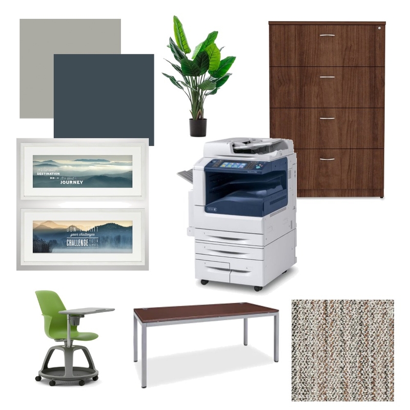 Adv. Mod. Work Room Mood Board by KathyOverton on Style Sourcebook