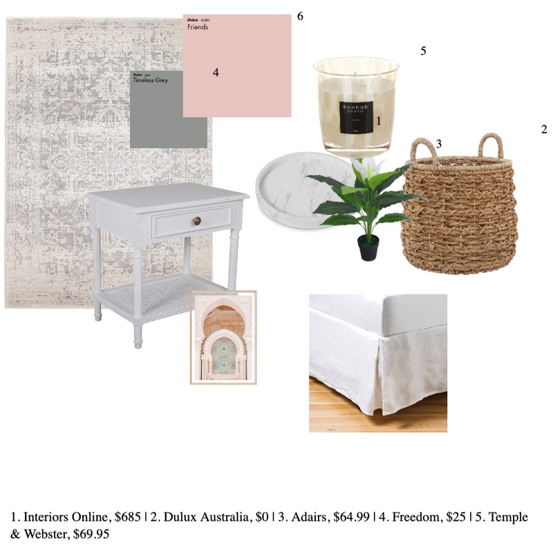 Bedroom - Lisa Mood Board by Melissa40 on Style Sourcebook