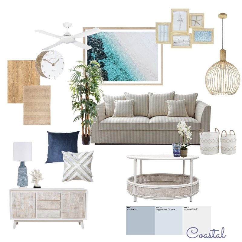 Coastal Mood Board by laraperera on Style Sourcebook