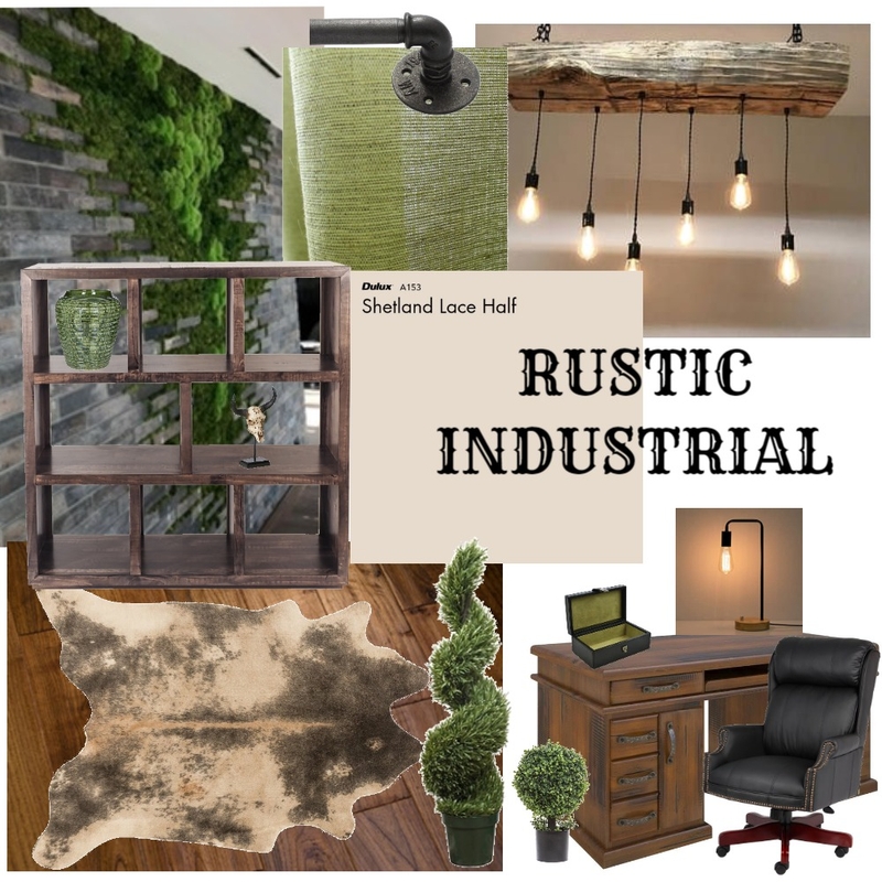 Rustic industrial Mood Board by Theka homes on Style Sourcebook