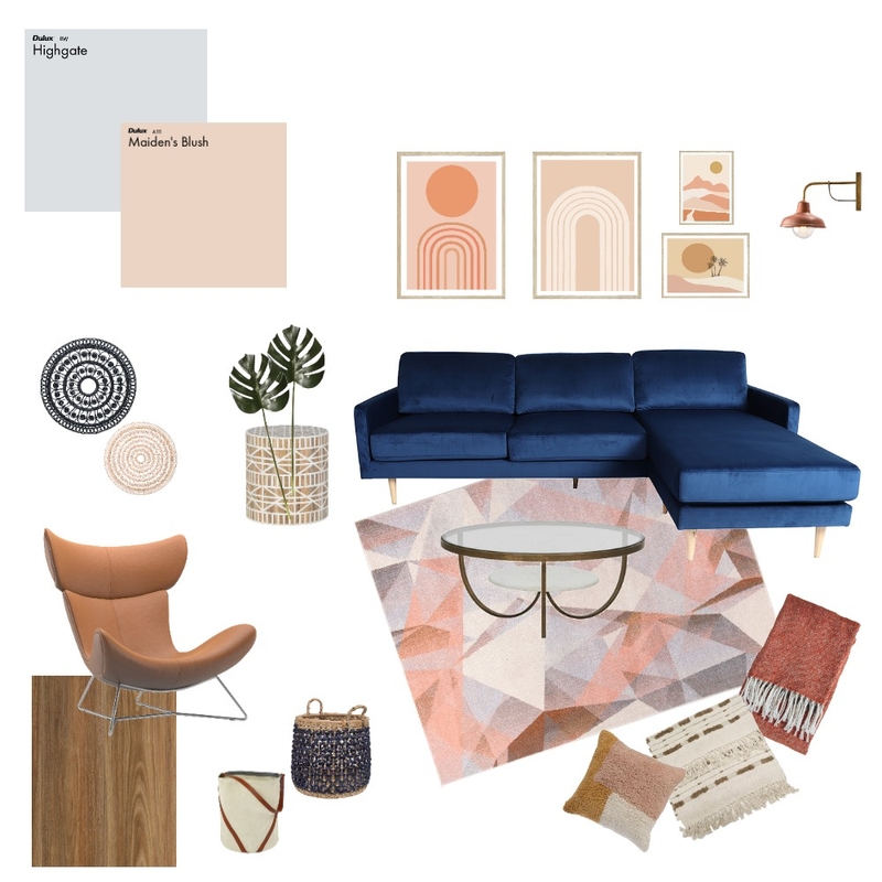 Coastal Living Space Mood Board by Rhiannon on Style Sourcebook