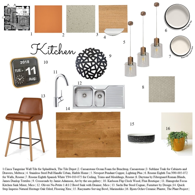 Kitchen Mood Board by Makiko on Style Sourcebook