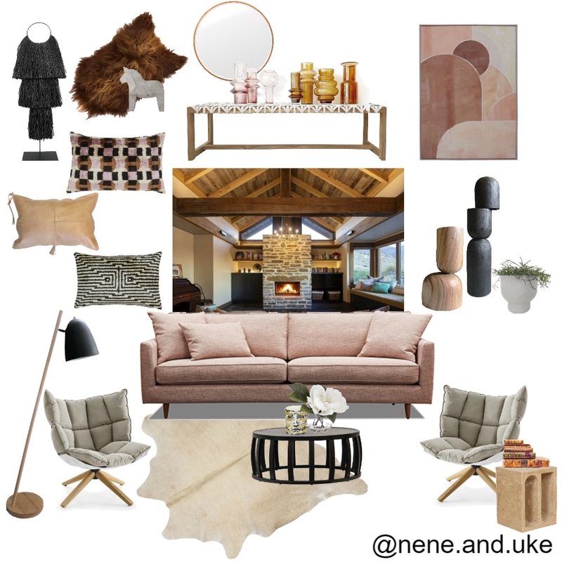 Log Cabin Mood Board by nene&uke on Style Sourcebook